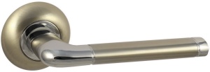 Дверная ручка VANTAGE V28D AL (матовый никель)