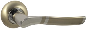 Дверная ручка VANTAGE V77D AL (матовый никель)