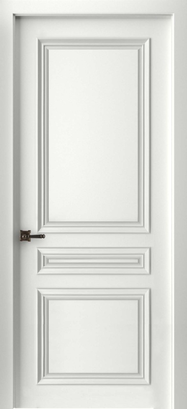 Дверь межкомнатная Бремен-3 эмаль белая RAL9003 глухая
