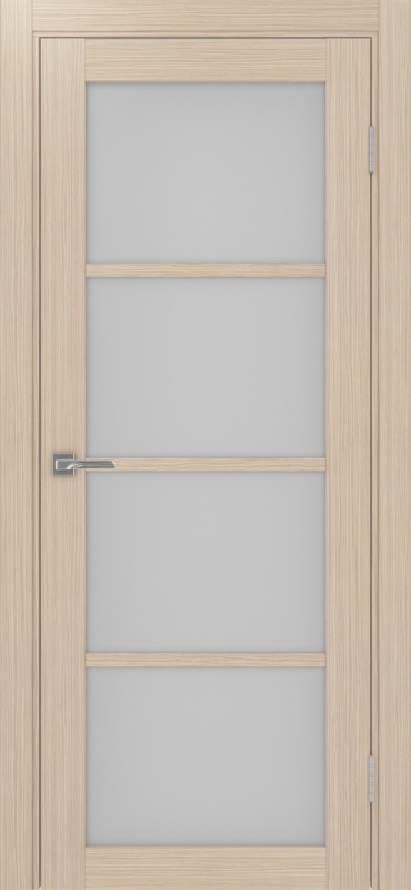 Дверь межкомнатная экошпон Турин 540.2222 белёный дуб остеклённая (мателюкс)