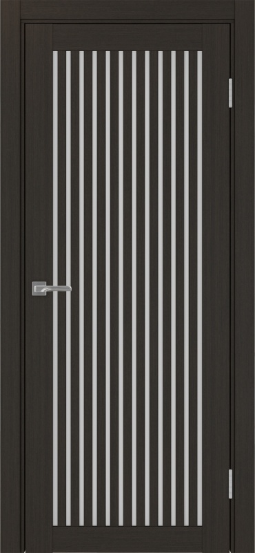 Дверь межкомнатная экошпон Турин 543.2 венге остеклённая (мателюкс)