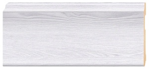 Плинтус PSK экошпон (нанотекс PVC-люкс) ривьера айс