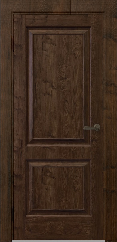 Дверь межкомнатная экошпон Сибирь м.42002 орех шоколадный глухая