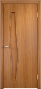 Дверь межкомнатная финиш-плёнка с-10(г) миланский орех глухая