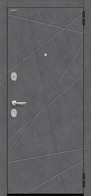 Входная металлическая дверь Граффити-5.5 Slate Art / Look Art