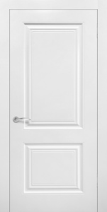 Дверь межкомнатная крашенная Роял-2 эмаль белая глухая
