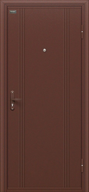 Входная металлическая дверь Door Out 101 антик медный / антик медный
