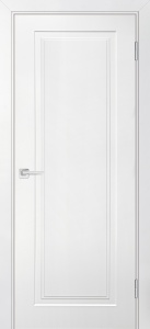 Дверь межкомнатная крашенная Смальта-Лайн 06 эмаль белая RAL9003 глухая