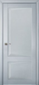 Дверь межкомнатная soft-touch (софт тач) м.102 бархат светло-серый глухая