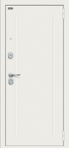 Входная металлическая дверь Флэш Kale Шагрень белая / Off-white