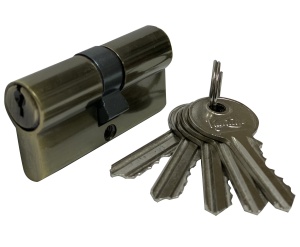 Цилиндр (личина) ключ / ключ V60-5AB (бронза)