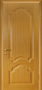 Дверь межкомнатная шпонированная (шпон файн-лайн) Кардинал дуб глухое