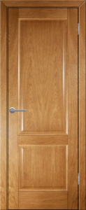 Дверь межкомнатная шпонированная (шпон натуральный) Прованс-12 светлый орех глухое