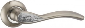 Дверная ручка VANTAGE V85D AL (матовый никель)