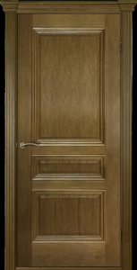 Дверь межкомнатная шпонированная (шпон натуральный) Оливия-ШП медовый дуб глухая