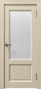 Дверь межкомнатная экошпон м.80010 серена керамик остеклённая (стекло без глитера)