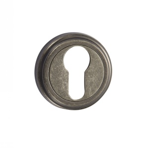 Накладка под цилиндр (ключевина) ET03AS (состаренное серебро)