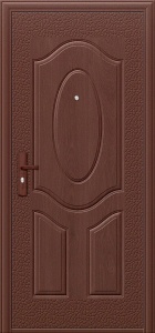 Входная металлическая дверь Е40М антик медный / антик медный