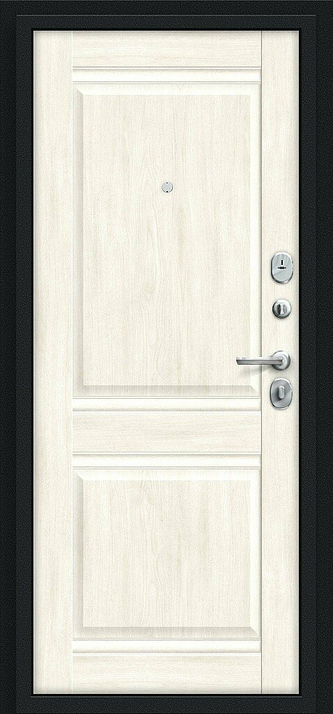 Входная металлическая дверь Некст Kale Букле черное / Nordic Oak