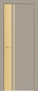 Дверь межкомнатная Гранд-6 ПВХ/ПВХ-шпон софт мокко глухая