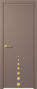 Дверь межкомнатная Гранд-16 ПВХ/ПВХ-шпон софт капучино глухая