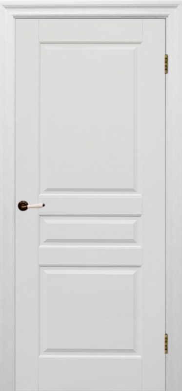 Дверь межкомнатная крашенная Гранд-3 эмаль белая RAL9003 глухая