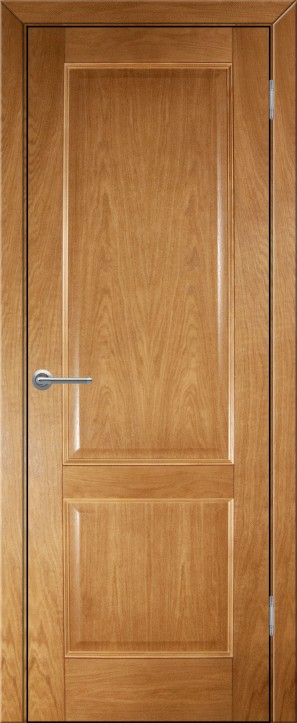 Дверь межкомнатная шпонированная (шпон натуральный) Прованс-12 светлый орех глухая