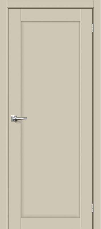 Дверь межкомнатная экошпон Парма м.1220 магнолия глухая