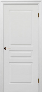 Дверь межкомнатная крашенная Гранд-3 эмаль белая RAL9003 глухая